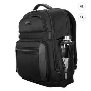 Targus Corporate Traveler Backpack Mens OS Black Excellent TBB617GL Laptop Bag